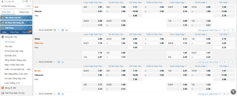 Cá Cược Thể Thao V7Bet