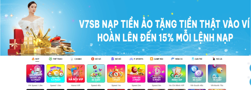 Nạp rút tiền V7Bet