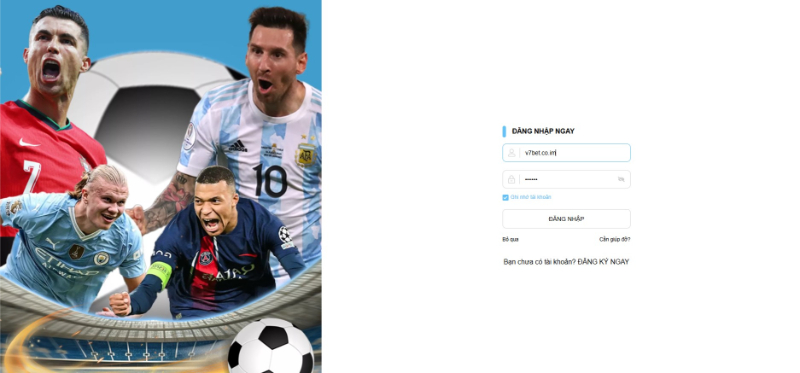 đăng nhập V7Bet