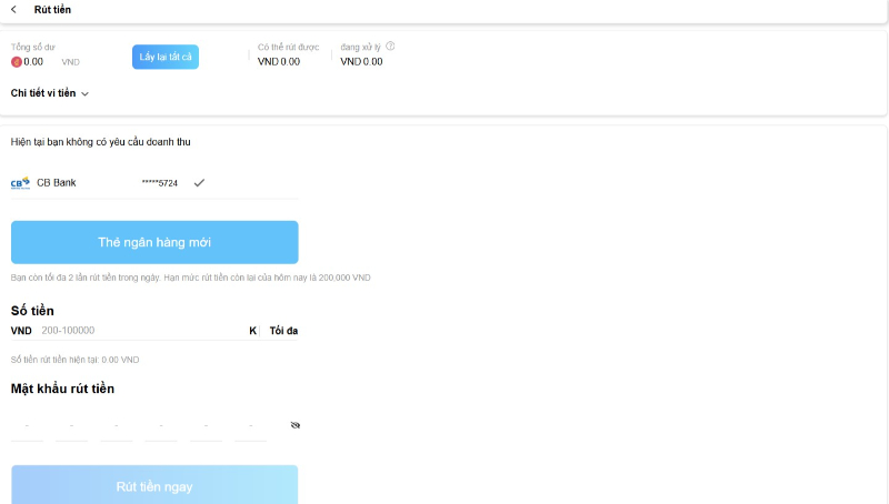 Nạp rút tiền V7Bet