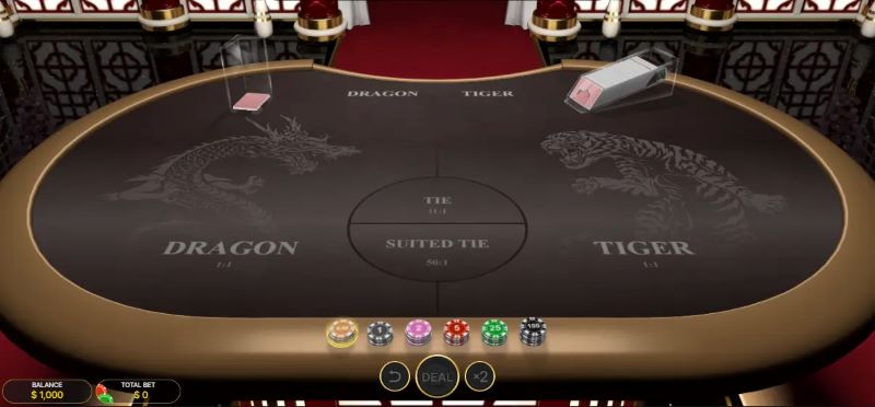 Nên lựa chọn cược Rồng hoặc Hổ, hạn chế cược Hòa trong Dragon Tiger  