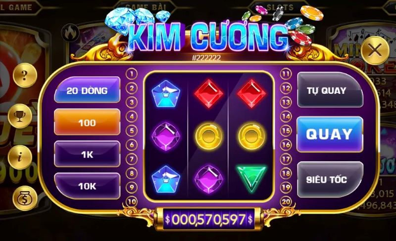 Nổ Hũ Kim Cương tựa game slot đổi thưởng kim cương lấp lánh tại V7Bet